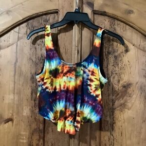 Tie-Dye swim Top